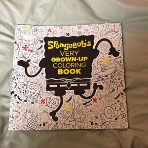 SpongeBob SquarePants Black and Yellow Coloring Book